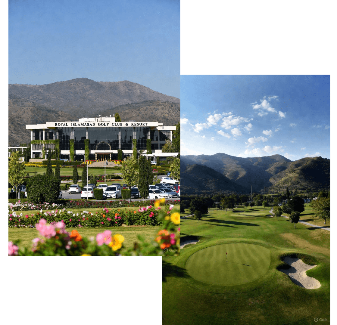 Royal Islamabad Golf Club & Resort View