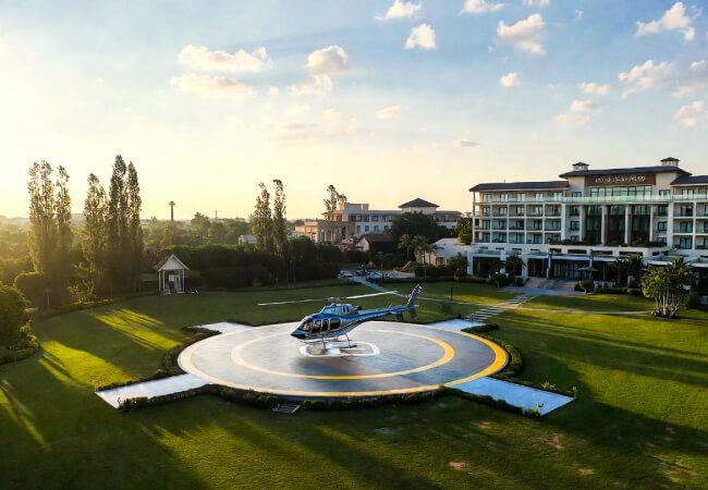 Royal Islamabad Golf Club & Resort Heliped